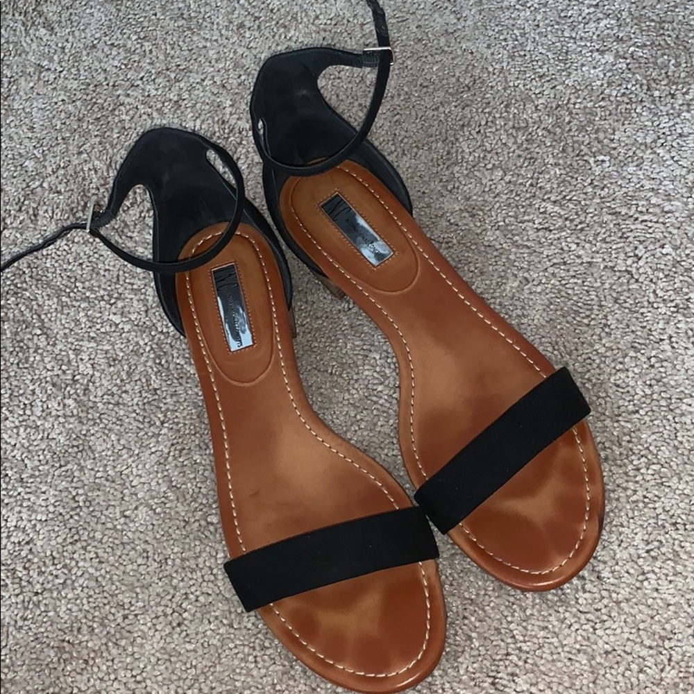 Black sandals